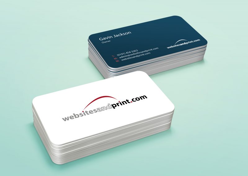 websites and print business cards