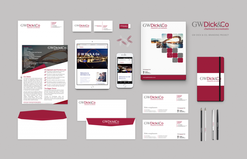GW Dick and Co | Websites and Print